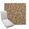 Picture of Nema Teak | Boxed Chaise Lounge Cushion - Sunbrella© Fabric