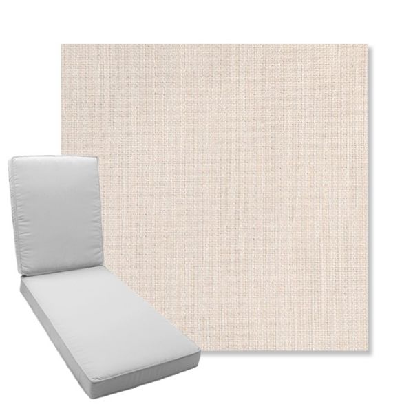 Picture of Nova Glimmer | Boxed Chaise Lounge Cushion - Sunbrella© Fabric