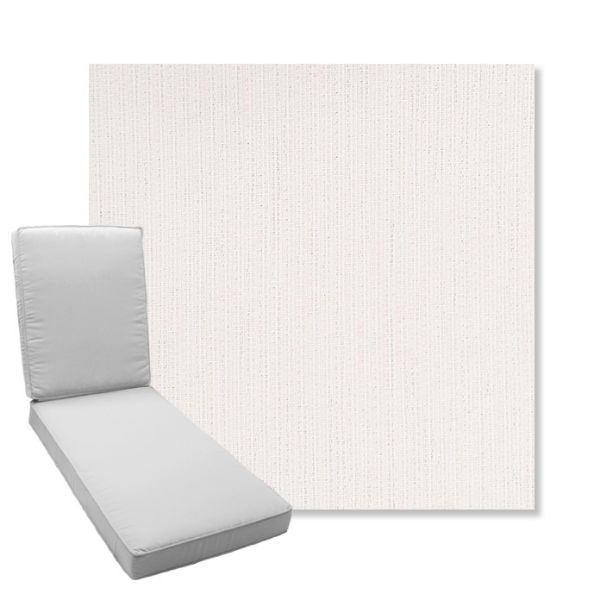 Picture of Nova Parchment | Boxed Chaise Lounge Cushion - Sunbrella© Fabric