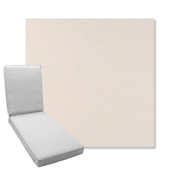 Picture of Nuance Cloud | Boxed Chaise Lounge Cushion - Sunbrella© Fabric