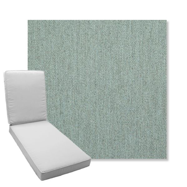 Picture of Pashmina Mist | Boxed Chaise Lounge Cushion - Sunbrella© Fabric