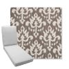 Picture of Patra Mushroom | Boxed Chaise Lounge Cushion - Sunbrella© Fabric