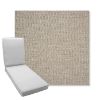 Picture of Piazza Burlap | Boxed Chaise Lounge Cushion - Sunbrella© Fabric