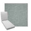 Picture of Piazza Mist | Boxed Chaise Lounge Cushion - Sunbrella© Fabric