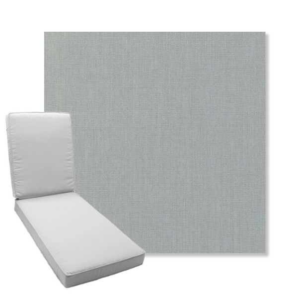 Picture of Play Sky | Boxed Chaise Lounge Cushion - Sunbrella© Fabric