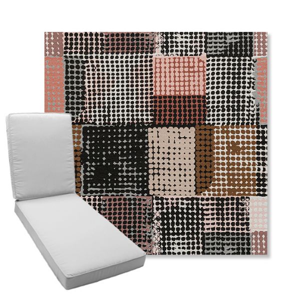 Picture of Pop Tart | Boxed Chaise Lounge Cushion - Sunbrella© Fabric