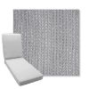 Picture of Posh Graphite | Boxed Chaise Lounge Cushion - Sunbrella© Fabric