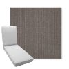 Picture of Proven Mink | Boxed Chaise Lounge Cushion - Sunbrella© Fabric
