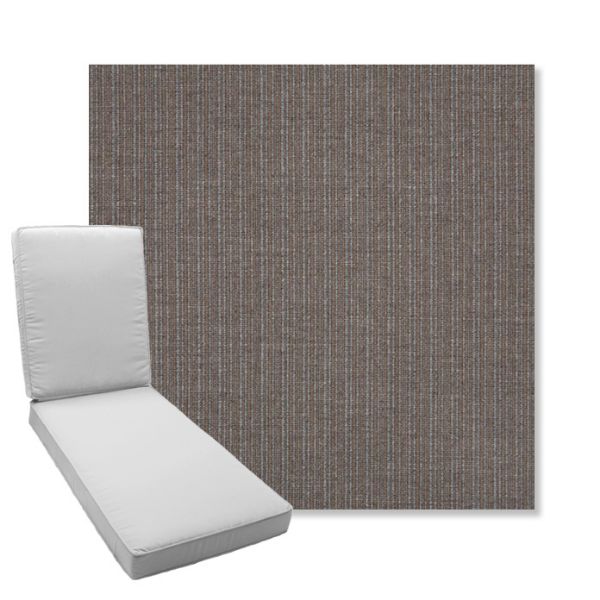 Picture of Proven Mink | Boxed Chaise Lounge Cushion - Sunbrella© Fabric