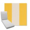 Picture of Rothko Lemonade | Boxed Chaise Lounge Cushion - Sunbrella© Fabric