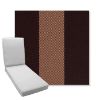 Picture of Rothko Sangria | Boxed Chaise Lounge Cushion - Sunbrella© Fabric