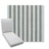 Picture of Sail Away Aloe | Boxed Chaise Lounge Cushion - Sunbrella© Fabric