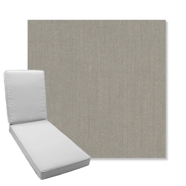 Picture of Spectrum Dove | Boxed Chaise Lounge Cushion - Sunbrella© Fabric