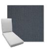 Picture of Switch Denim | Boxed Chaise Lounge Cushion - Sunbrella© Fabric