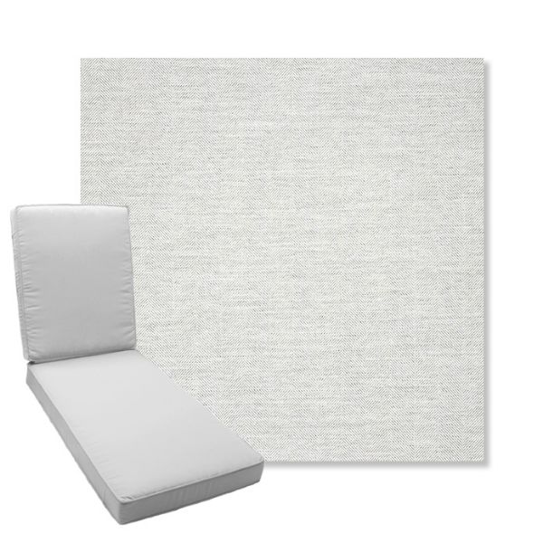 Picture of Switch Snow | Boxed Chaise Lounge Cushion - Sunbrella© Fabric