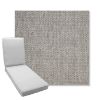 Picture of Tailored Fog | Boxed Chaise Lounge Cushion - Sunbrella© Fabric