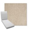 Picture of Tailored Putty | Boxed Chaise Lounge Cushion - Sunbrella© Fabric