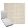Picture of Tailored Snow | Boxed Chaise Lounge Cushion - Sunbrella© Fabric