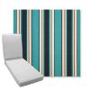 Picture of Token Surfside | Boxed Chaise Lounge Cushion - Sunbrella© Fabric
