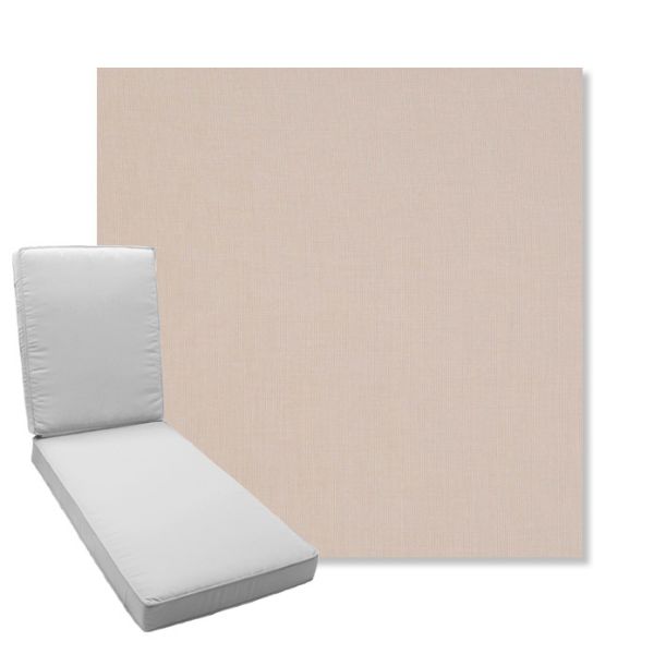 Picture of Tucker Cherry Blossom | Boxed Chaise Lounge Cushion - Sunbrella© Fabric