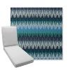 Picture of Valley Lagoon | Boxed Chaise Lounge Cushion - Sunbrella© Fabric