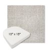 Picture of Chartres Silk | 18" x 18" Boxed Contoured Rounded Back Wicker Chair Cushion - Sunbrella© Fabric