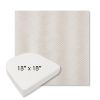 Picture of Clock Out Cloud | 18" x 18" Boxed Contoured Rounded Back Wicker Chair Cushion - Sunbrella© Fabric