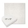 Picture of Dumont Snow | 18" x 18" Boxed Contoured Rounded Back Wicker Chair Cushion - Sunbrella© Fabric