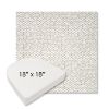 Picture of Dumont Stucco | 18" x 18" Boxed Contoured Rounded Back Wicker Chair Cushion - Sunbrella© Fabric