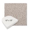 Picture of Eberly Linen | 18" x 18" Boxed Contoured Rounded Back Wicker Chair Cushion - Sunbrella© Fabric