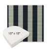Picture of Expressive Mist | 18" x 18" Boxed Contoured Rounded Back Wicker Chair Cushion - Sunbrella© Fabric