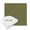 Picture of Heritage Leaf | 18" x 18" Boxed Contoured Rounded Back Wicker Chair Cushion - Sunbrella© Fabric