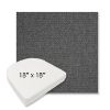 Picture of Idol Slate | 18" x 18" Boxed Contoured Rounded Back Wicker Chair Cushion - Sunbrella© Fabric