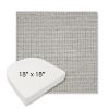 Picture of Kudos Ash | 18" x 18" Boxed Contoured Rounded Back Wicker Chair Cushion - Sunbrella© Fabric
