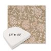 Picture of Martha Floral Spring | 18" x 18" Boxed Contoured Rounded Back Wicker Chair Cushion - Sunbrella© Fabric