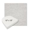 Picture of Nurture Pebble | 18" x 18" Boxed Contoured Rounded Back Wicker Chair Cushion - Sunbrella© Fabric