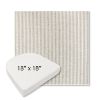 Picture of Replay Fern | 18" x 18" Boxed Contoured Rounded Back Wicker Chair Cushion - Sunbrella© Fabric