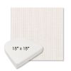 Picture of Replay Linen | 18" x 18" Boxed Contoured Rounded Back Wicker Chair Cushion - Sunbrella© Fabric