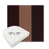Picture of Rothko Sangria | 18" x 18" Boxed Contoured Rounded Back Wicker Chair Cushion - Sunbrella© Fabric