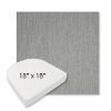 Picture of Switch Silver | 18" x 18" Boxed Contoured Rounded Back Wicker Chair Cushion - Sunbrella© Fabric