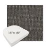 Picture of Tailored Smoke | 18" x 18" Boxed Contoured Rounded Back Wicker Chair Cushion - Sunbrella© Fabric
