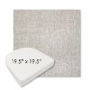 Picture of Chartres Silk | 19.5" x 19.5" Boxed Contoured Rounded Back Wicker Chair Cushion - Sunbrella© Fabric