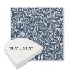 Picture of Exquisite Indigo | 19.5" x 19.5" Boxed Contoured Rounded Back Wicker Chair Cushion - Sunbrella© Fabric
