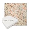 Picture of Flora Sunset | 19.5" x 19.5" Boxed Contoured Rounded Back Wicker Chair Cushion - Sunbrella© Fabric