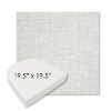 Picture of Idol Cloud | 19.5" x 19.5" Boxed Contoured Rounded Back Wicker Chair Cushion - Sunbrella© Fabric