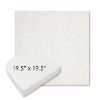 Picture of Idol Snow | 19.5" x 19.5" Boxed Contoured Rounded Back Wicker Chair Cushion - Sunbrella© Fabric