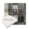 Picture of Pop Film | 19.5" x 19.5" Boxed Contoured Rounded Back Wicker Chair Cushion - Sunbrella© Fabric