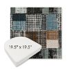 Picture of Pop Fizz | 19.5" x 19.5" Boxed Contoured Rounded Back Wicker Chair Cushion - Sunbrella© Fabric