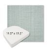 Picture of Proven Seaglass | 19.5" x 19.5" Boxed Contoured Rounded Back Wicker Chair Cushion - Sunbrella© Fabric