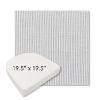 Picture of Replay Sea | 19.5" x 19.5" Boxed Contoured Rounded Back Wicker Chair Cushion - Sunbrella© Fabric